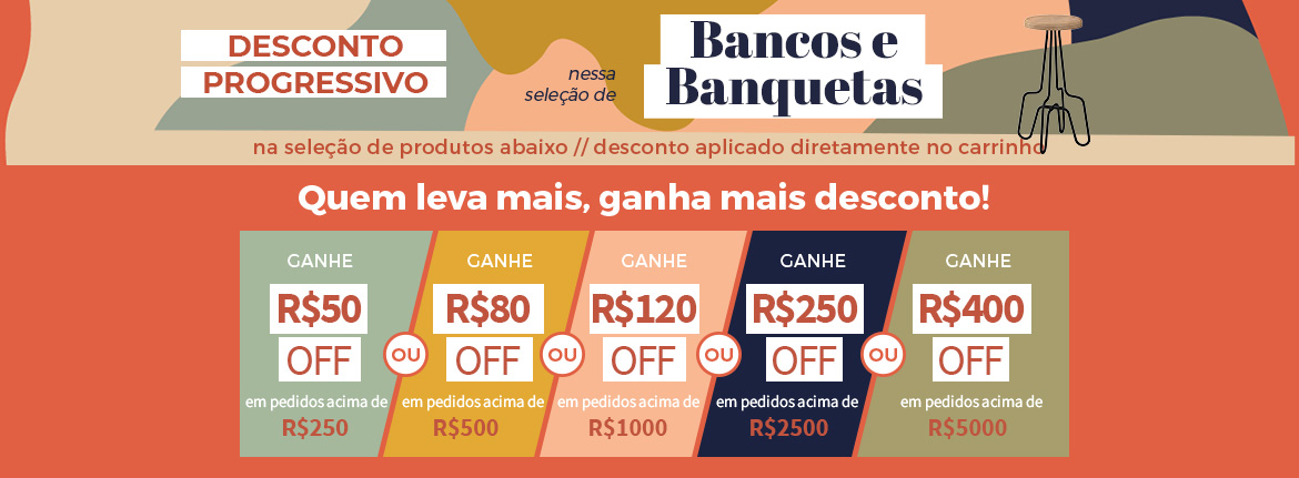 Bancos e Banquetas