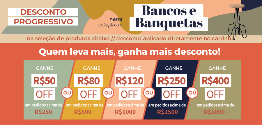 Bancos e Banquetas