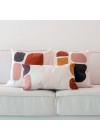 capa almofada cascalho sofá decoração