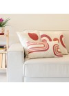 capa de almofada reflexo sofá canto decoração