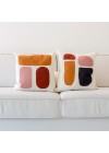 capa de almofadas rochas sofá decoração