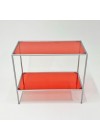 bar-rotulo-estrutura-prata-prateleira-vidro-vermelha-e-vermelha