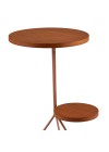mesa-lateral-filo-madeira-base-rose-gold-dois-tampos