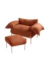 Poltrona Asa Terracota