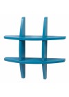 Prateleira Hashtag Pequena  - Azul Claro M50