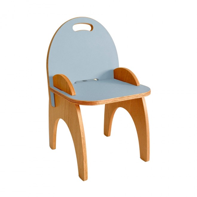 Cadeira Gloop - Azul Claro