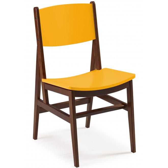 Cadeira Pilar Amarelo M40