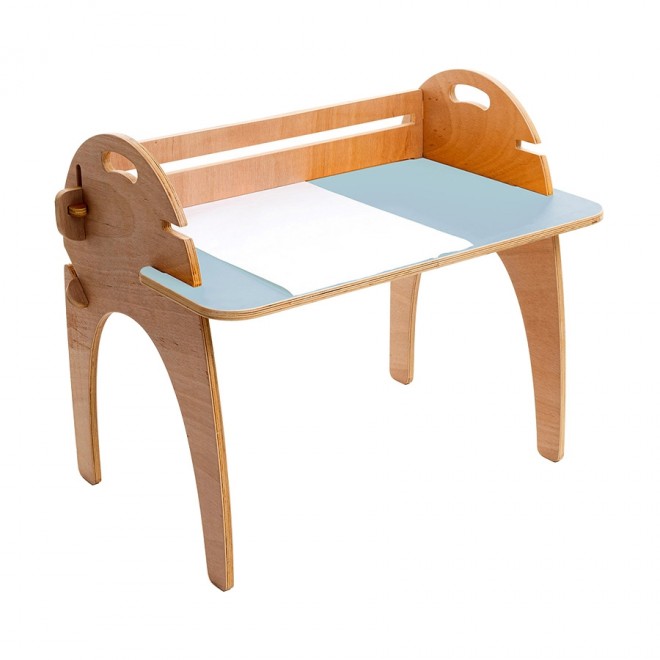 Escrivaninha Infantil Gloop - Azul Claro