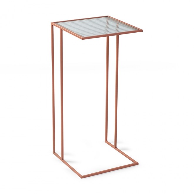 mesa-lateral-gatsby-vidro-canelado-terracota