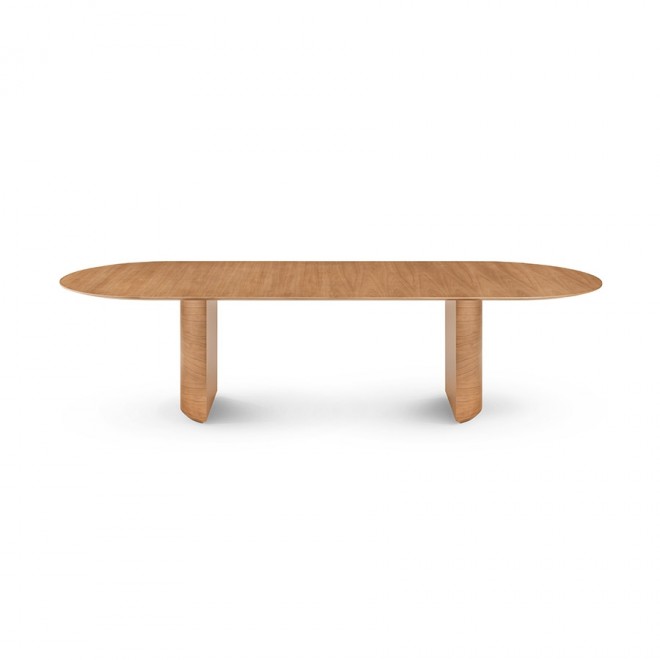 mesa de jantar oval