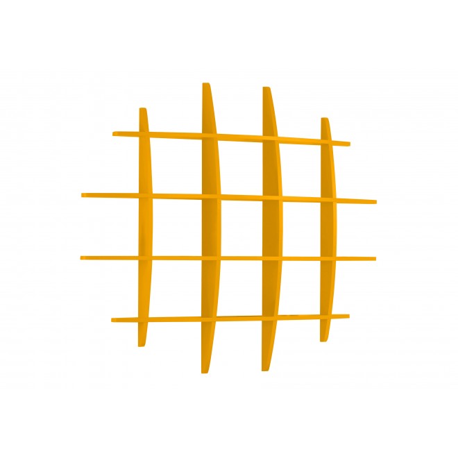 Prateleira Hashtag Grande - Amarelo M40