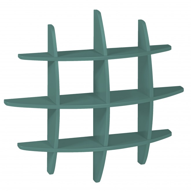 Prateleira Hashtag Média - Verde Petróleo M521
