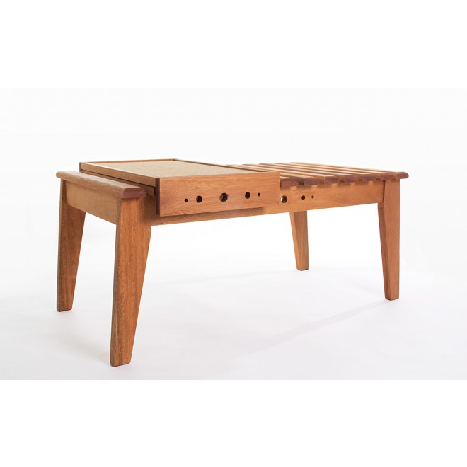 mesa de centro em madeira