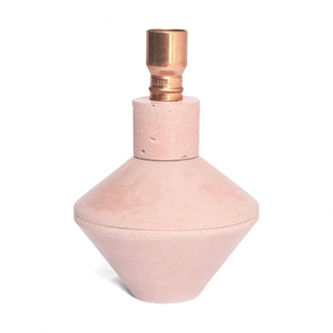 vaso-castiçal-concreto-valentim-pequeno-rosa