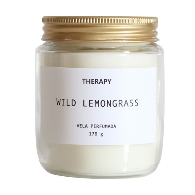 Vela Perfumada Revigorante Wild Lemongrass