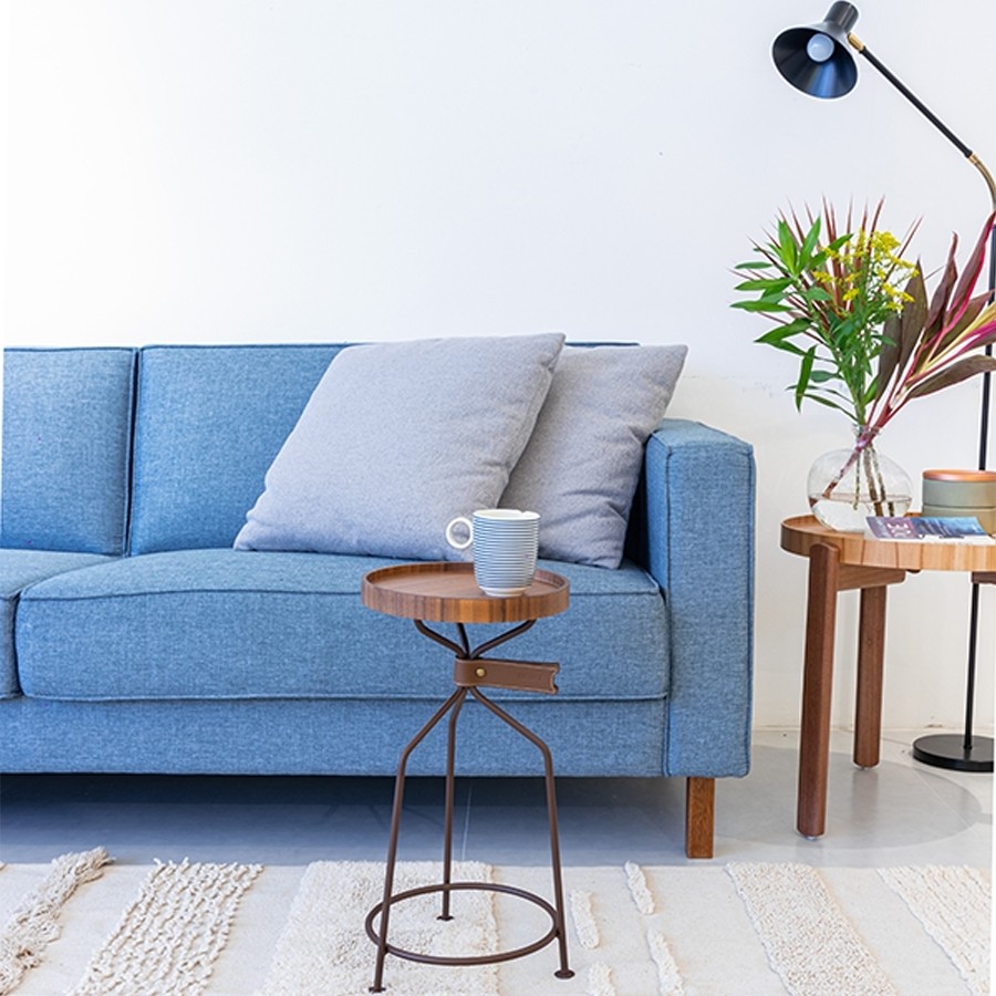 Sofá Nalu Azul Claro | MUMA Móveis e decoração com design assinado