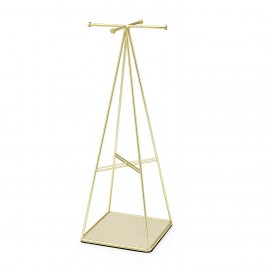 Porta-Joias Prisma Dourado