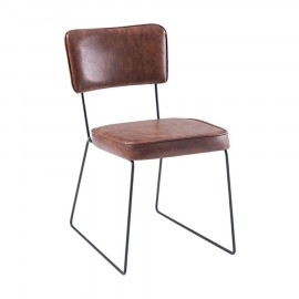Cadeira Estofada Kim Eco Leather