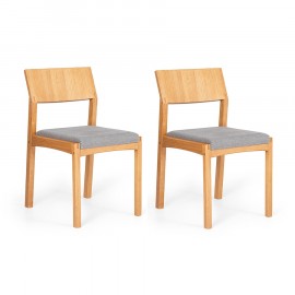 Conjunto de 2 Cadeiras Estofadas Joá