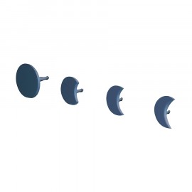 Conjunto de 4 Ganchos Fases da Lua