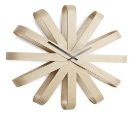 Relógio de Parede Ribbonwood - Natural