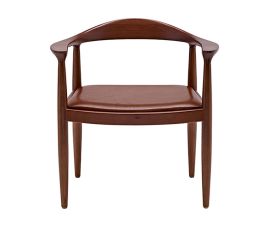Cadeira The Chair Couro Natural