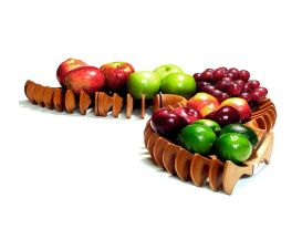 Fruteira Centopeia Fibra de Madeira