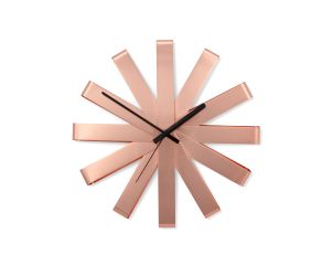 relógio de parede cobre design inovador