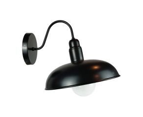 Luminária Arandela Daruma Aquecedor - Preto
