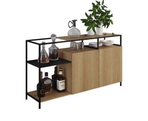 Buffet Brick com 2 Portas 135cm