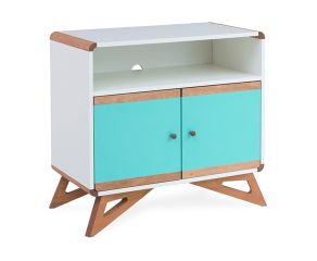 Buffet Mooca Baixo Com Nicho - Azul