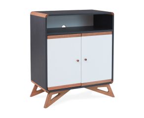 Buffet Mooca Preto Com Nicho - Branco