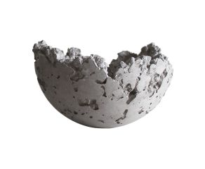Cachepot Litos Lo - Concreto Natural
