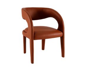 Cadeira Estofada Elin Eco Leather