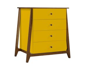 comoda-floria-4-gavetas-amarelo