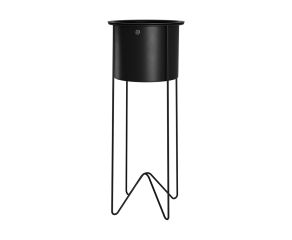 conjunto-suporte-bem-te-vi-grande-e-cachepot-aluminio-com-aba-preto