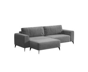 sofa-alesso-cinza-com-puff