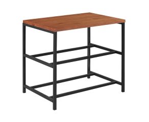 Sapateira Industrial Lazo - Base Preto + Tampo Mel