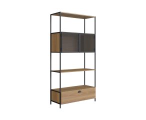Estante 2 Portas 1 Gaveta Brick