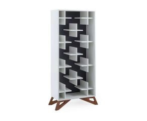 Estante Max - Fundo Preto - Vertical