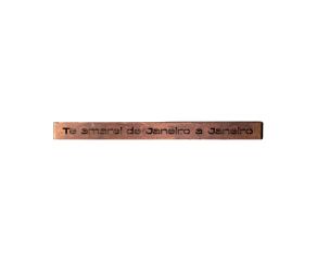 Placa Decorativa Trechos VI
