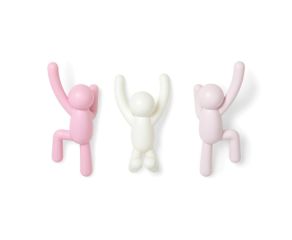 Ganchos de Parede Buddy Rosa
