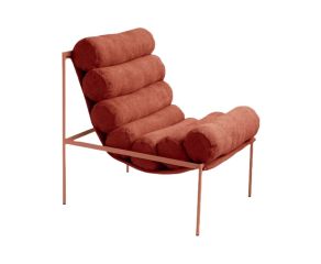 poltrona-rolos-boucle-terracota