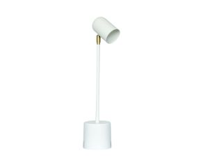 luminaria de mesa branca luma
