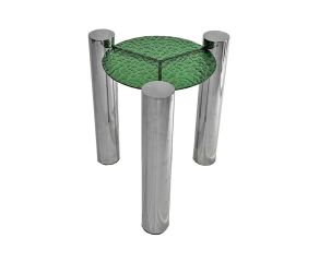 mesa-lateral-loren-inox-vidro-martelado-verde