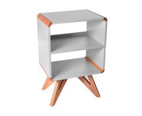 Mesa Lateral Mooca Alta - Cinza