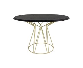 Tampo Ebano + Base Dourado