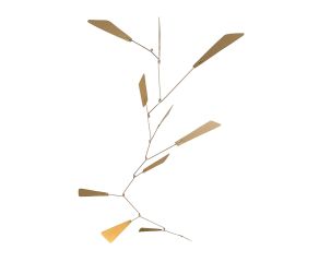 Móbile Gehry Champagne