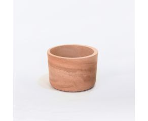 vaso em concreto pintado