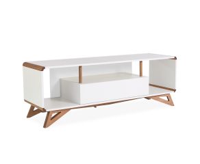 rack moderno branco